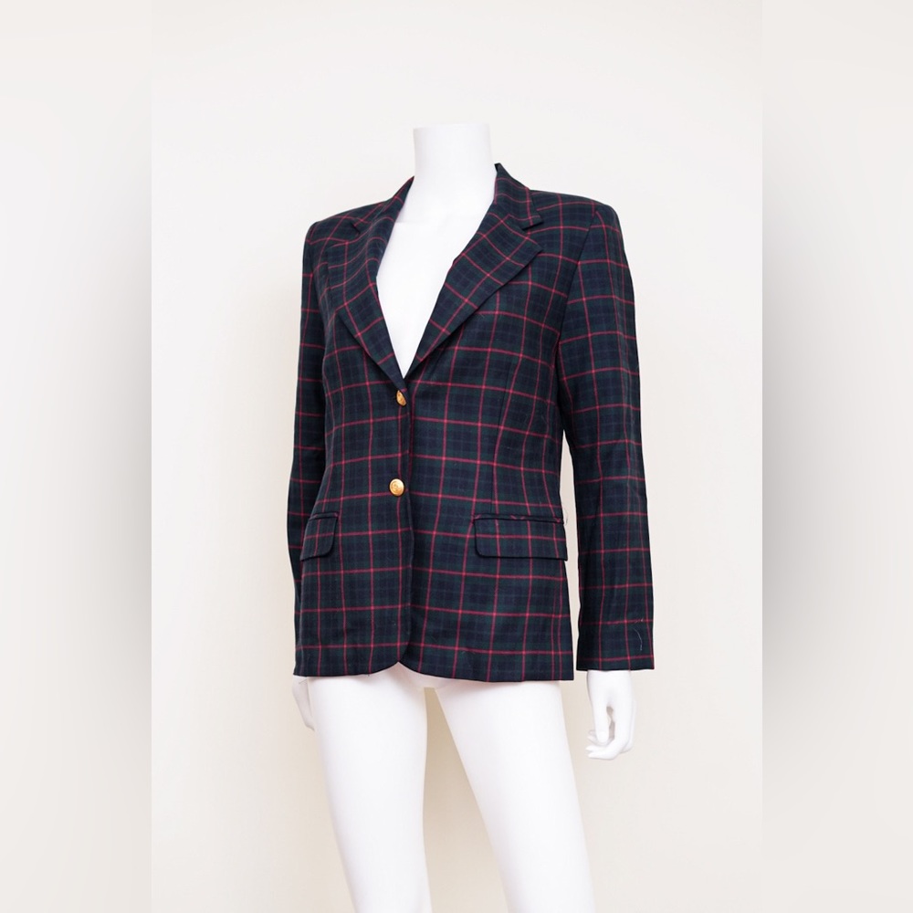 Pendleton Checkered Blazer Size M. - image 3